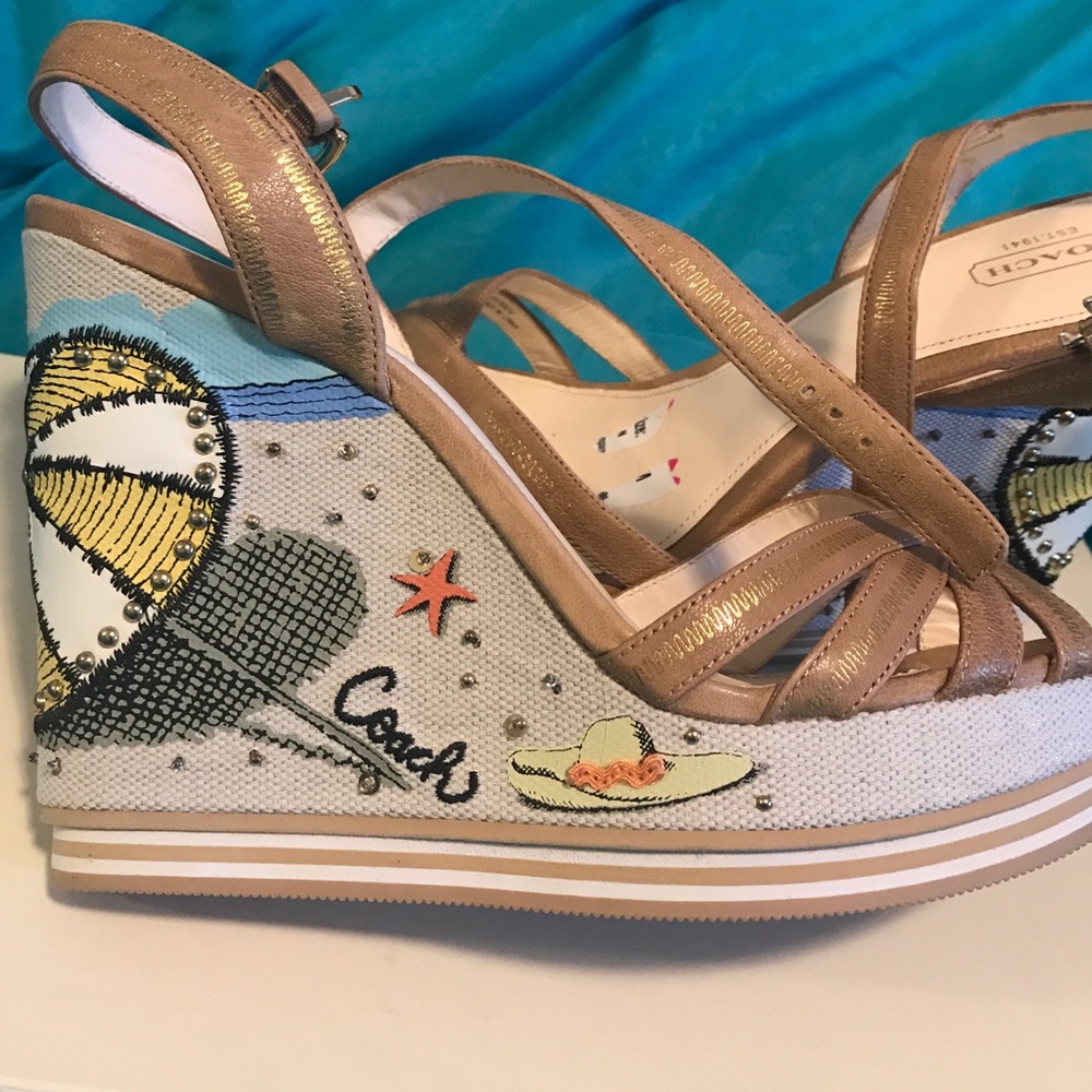 Coach sandals